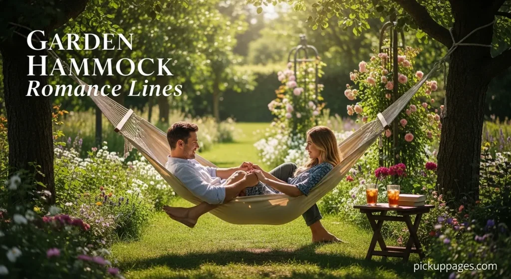 Garden Hammock Romance Lines