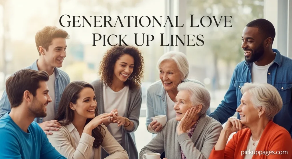 Generational Love Pick Up Lines