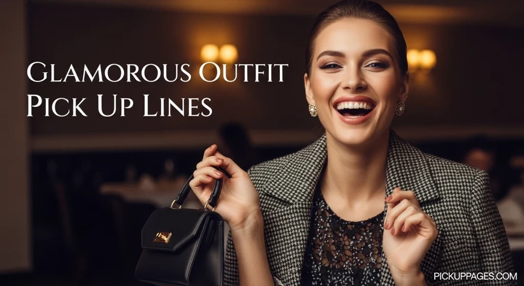 Glamorous Outfit Pick Up Lines