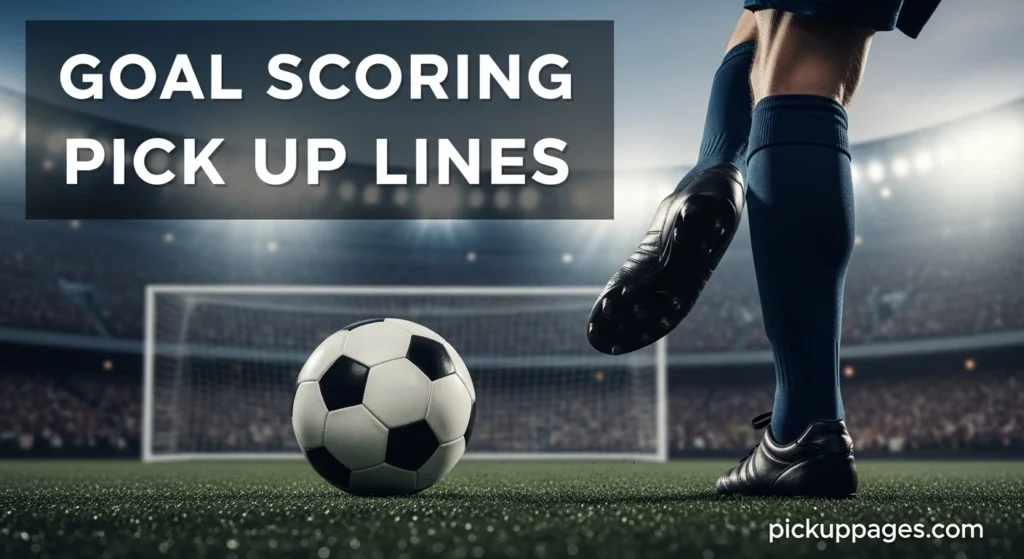 Goal Scoring Pick Up Lines