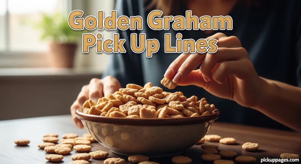 Golden Graham Pick Up Lines