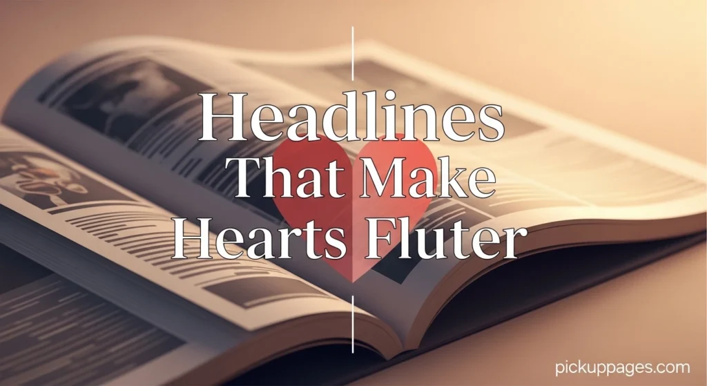 Headlines That Make Hearts Flutter