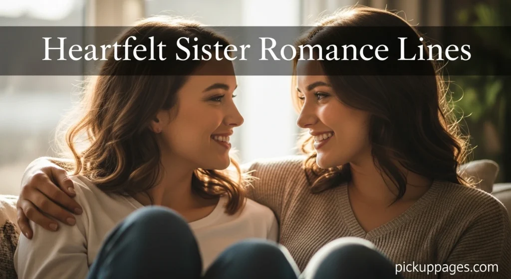 Heartfelt Sister Romance Lines