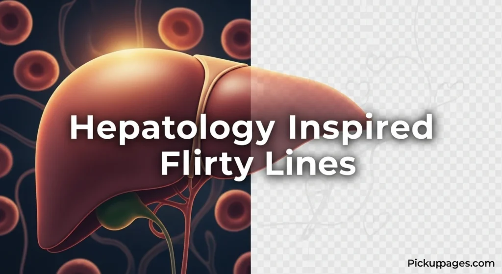 Hepatology Inspired Flirty Lines