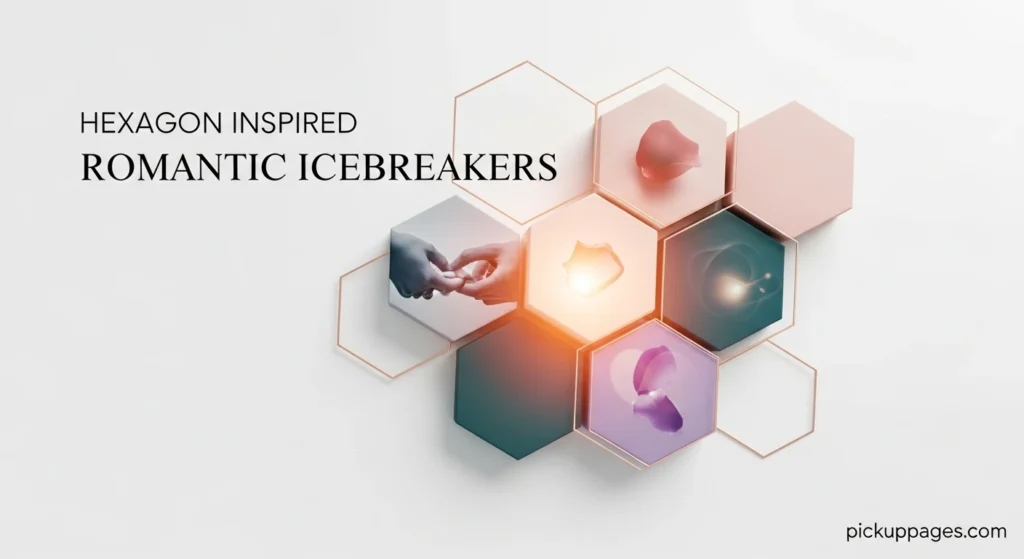 Hexagon Inspired Romantic Icebreakers
