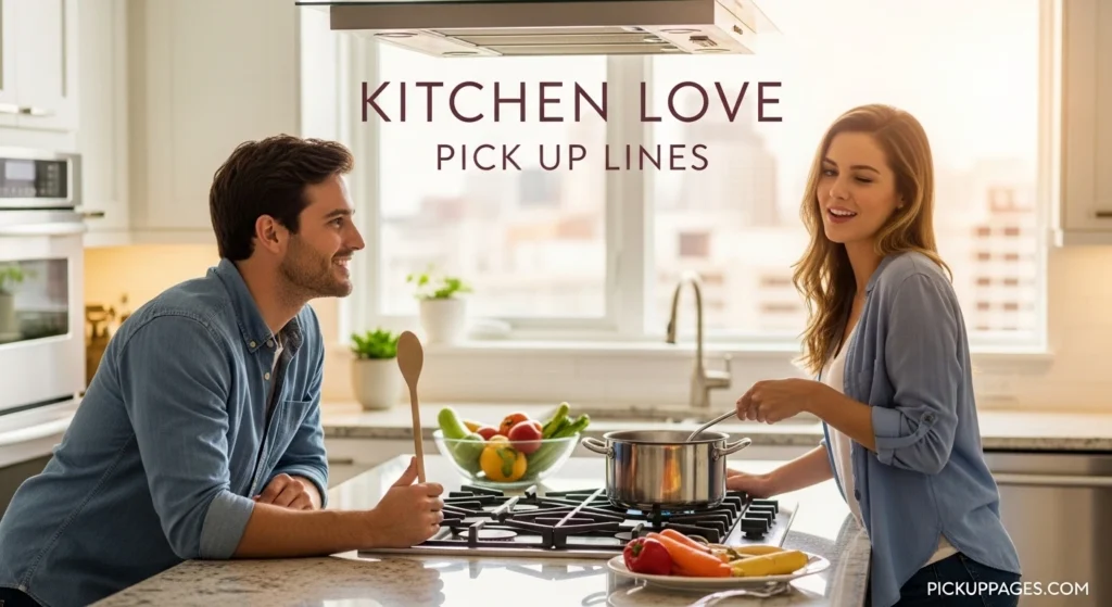Kitchen Love Pick Up Lines