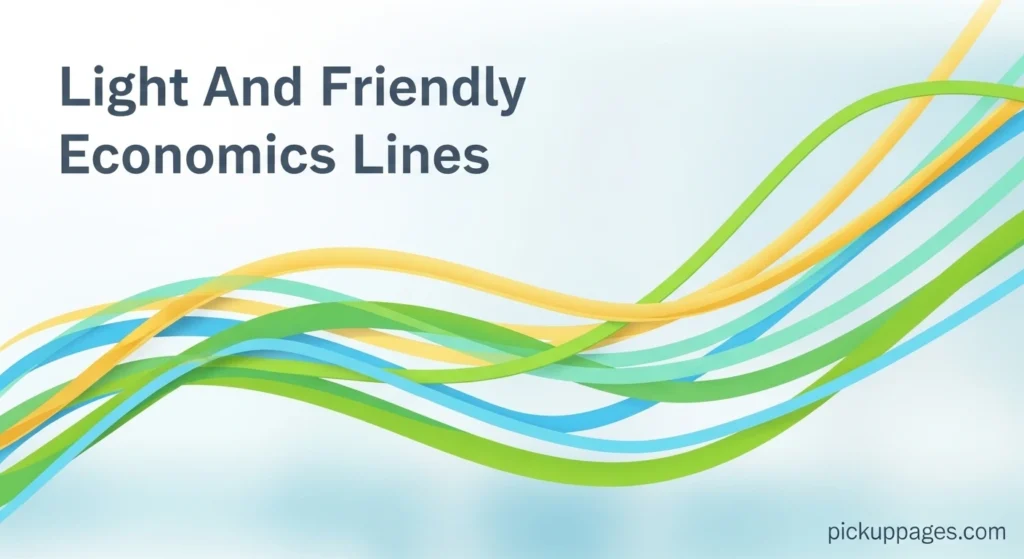 Light And Friendly Economics Lines