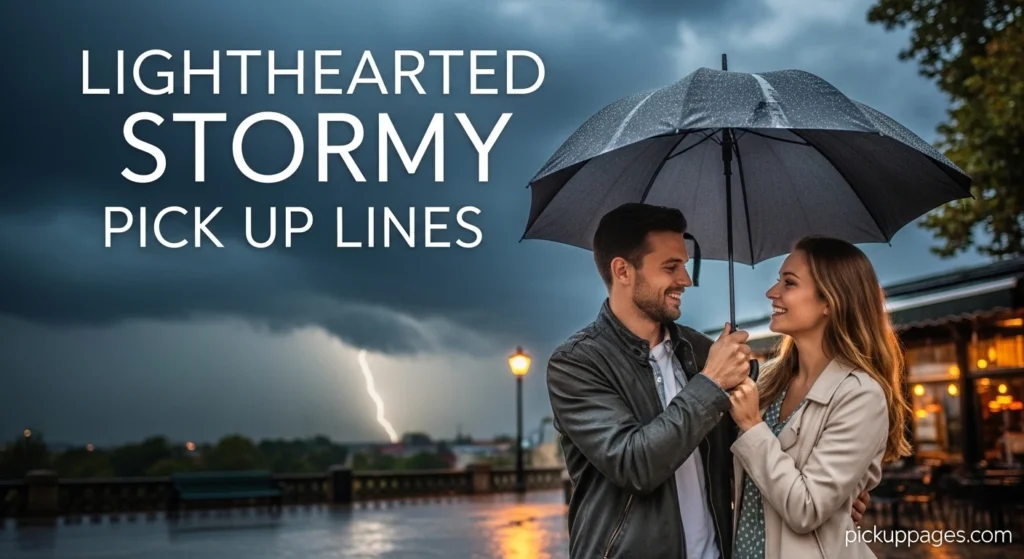 Lighthearted Stormy Pick Up Lines