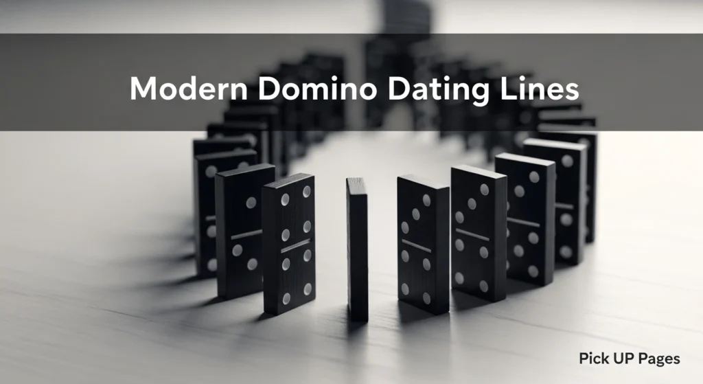Modern Domino Dating Lines