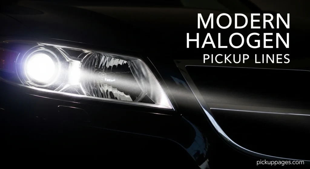 Modern Halogen Pickup Lines