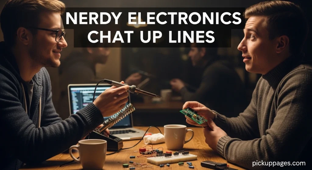 Nerdy Electronics Chat Up Lines