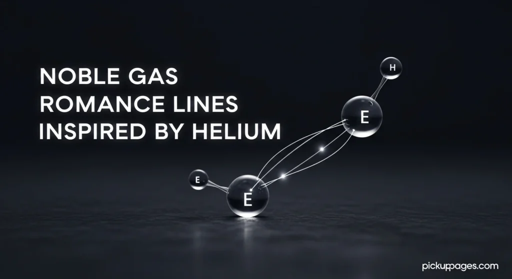 Noble Gas Romance Lines Inspired By Helium