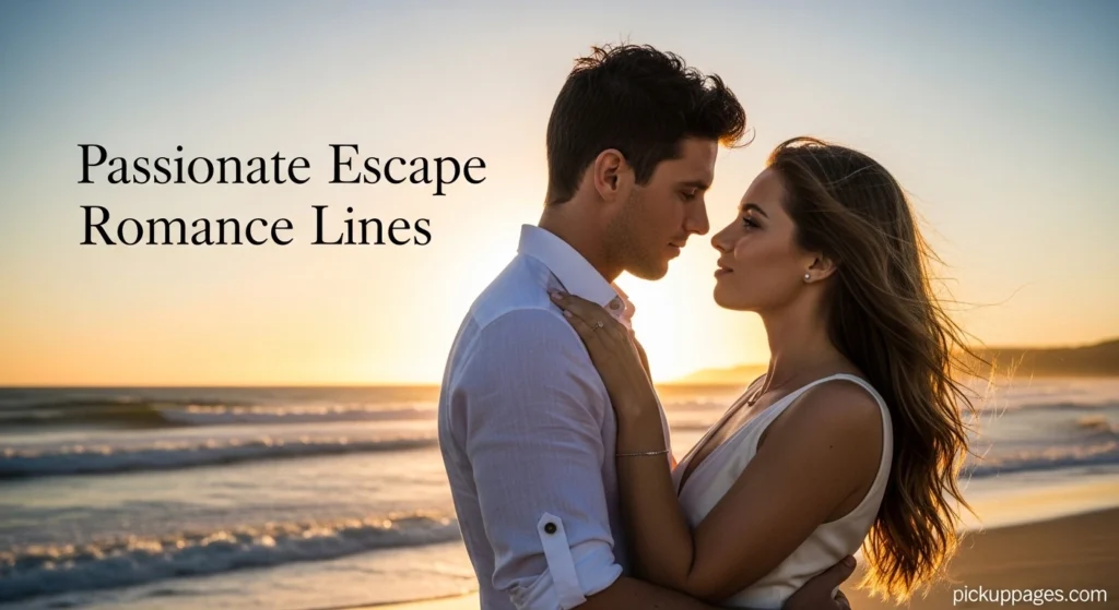 Passionate Escape Romance Lines