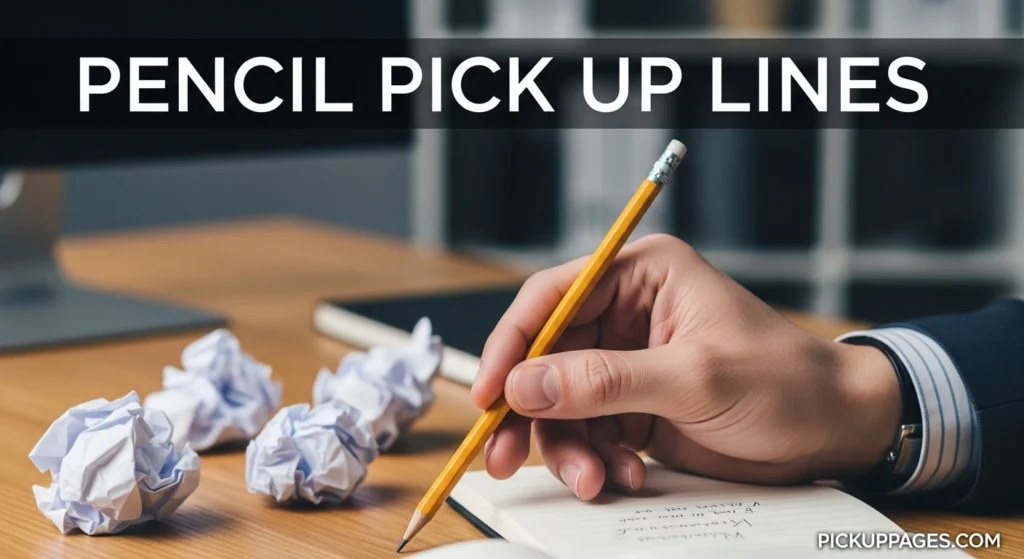 Pencil Pick Up Lines