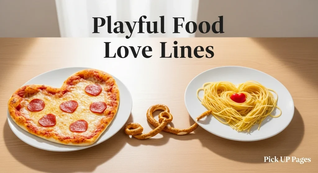 Playful Food Love Lines