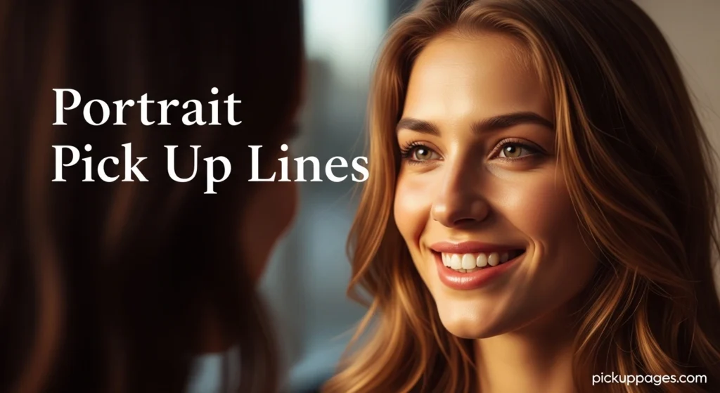 Portrait Pick Up Lines