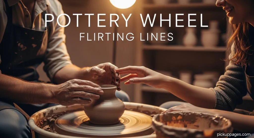 Pottery Wheel Flirting Lines