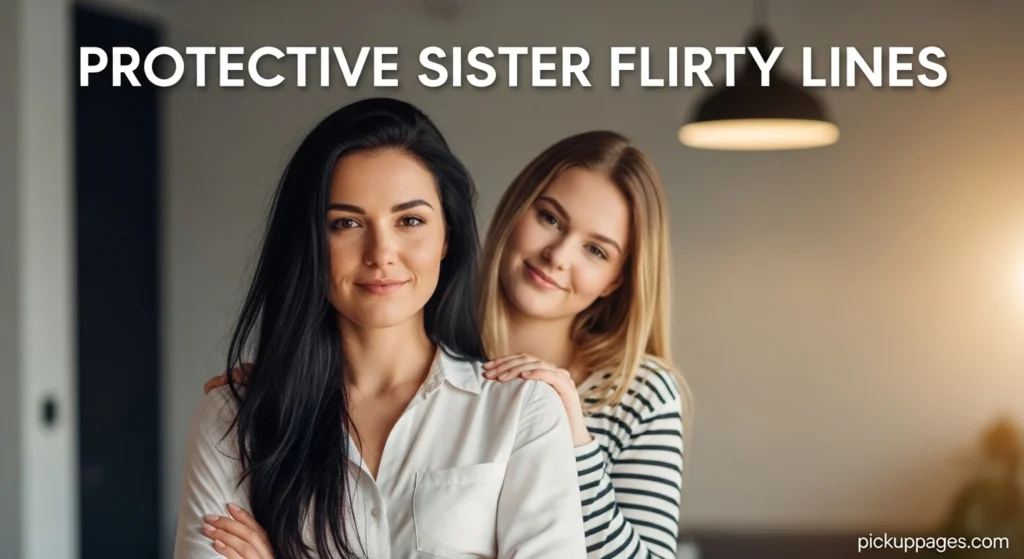 Protective Sister Flirty Lines
