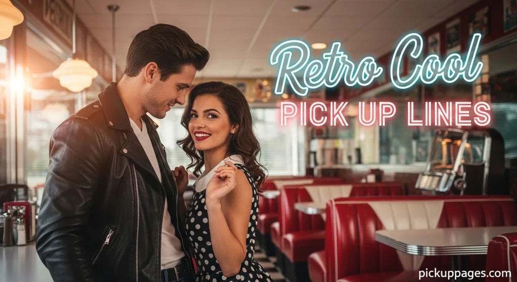 Retro Cool Pick Up Lines