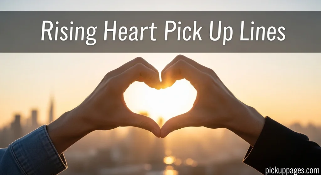Rising Heart Pick Up Lines
