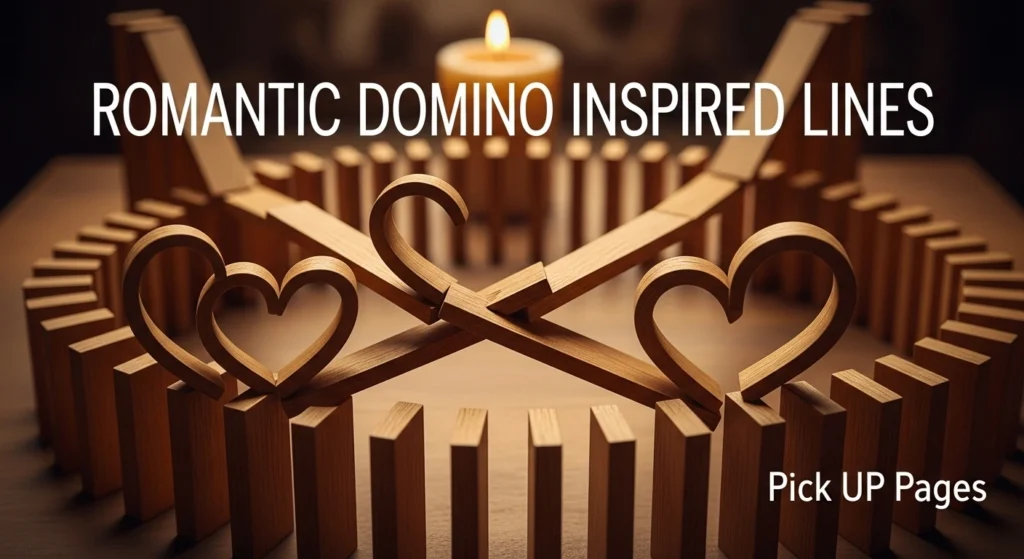 Romantic Domino Inspired Lines