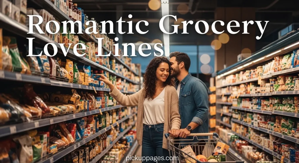 Romantic Grocery Love Lines