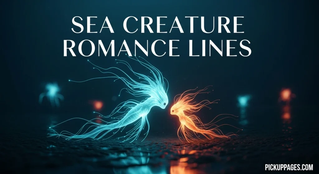 Sea Creature Romance Lines