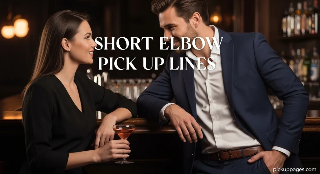 Short Elbow Pick Up Lines