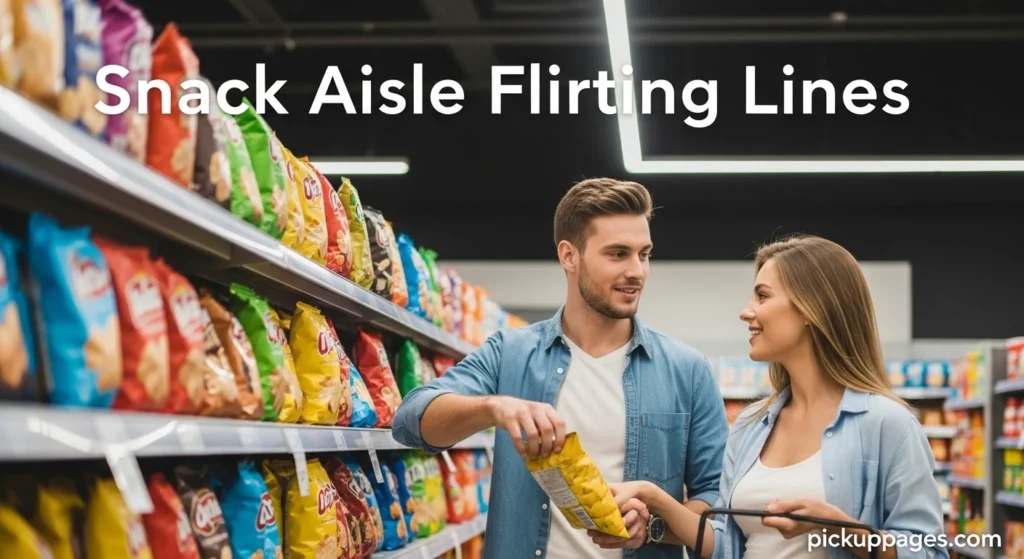 Snack Aisle Flirting Lines