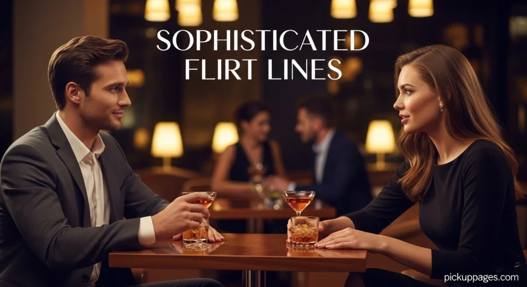 Sophisticated Flirt Lines