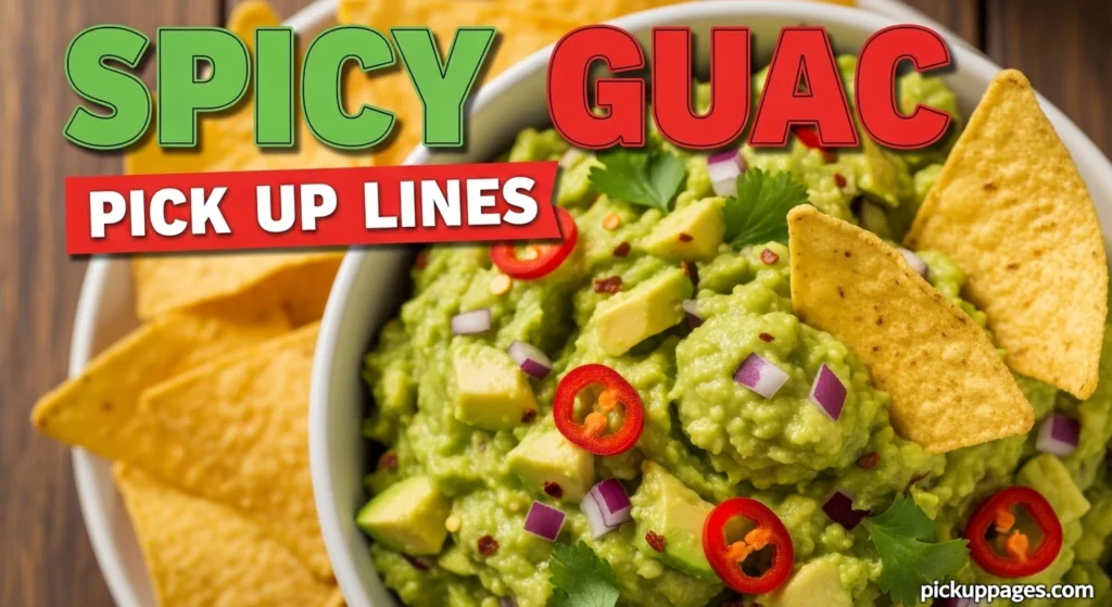 Spicy Guac Pick Up Lines