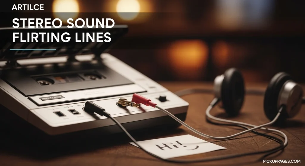 Stereo Sound Flirting Lines