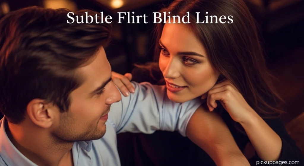 Subtle Flirt Blind Lines