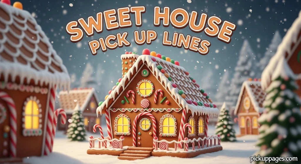 Sweet House Pick Up Lines