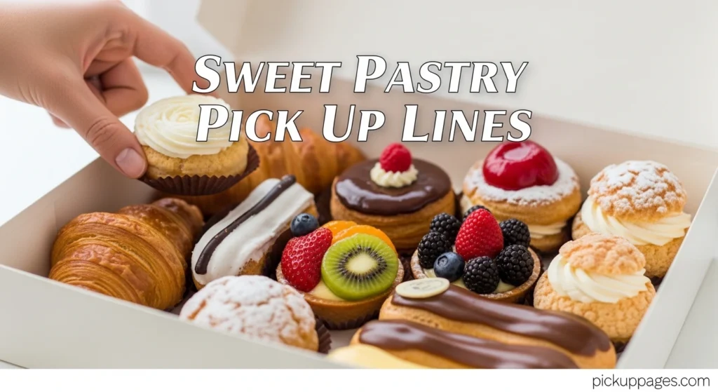 Sweet Pastry Pick Up Lines