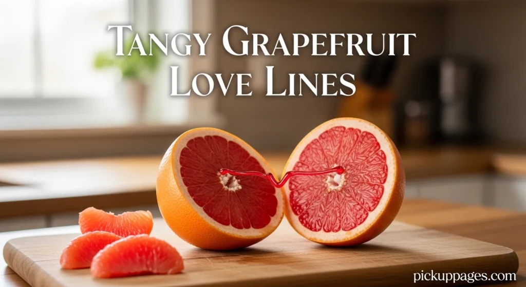 Tangy Grapefruit Love Lines