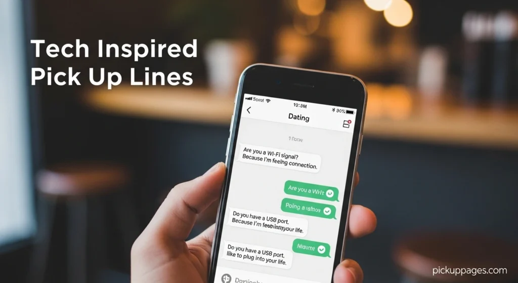 Tech Inspired Pick Up Lines
