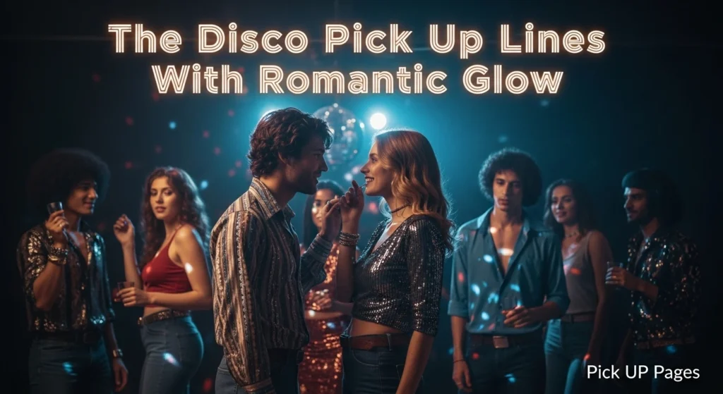 The Disco Pick Up Lines With Romantic Glow