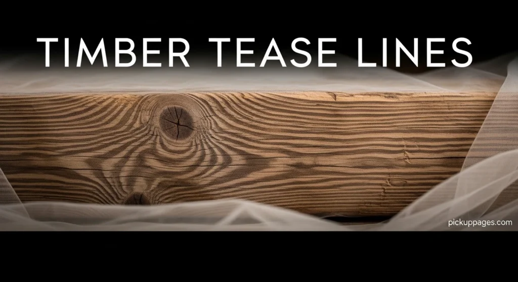 Timber Tease Lines