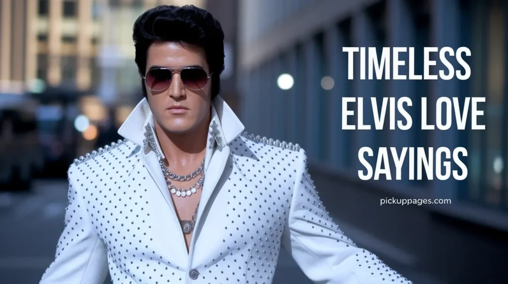 Timeless Elvis Love Sayings