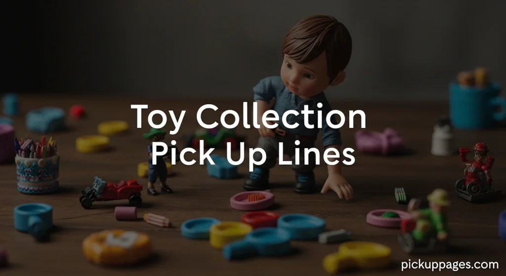 Toy Collection Pick Up Lines