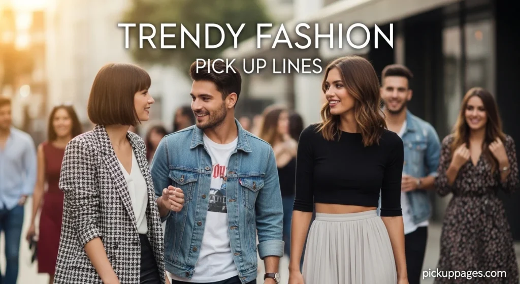 Trendy Fashion Pick Up Lines
