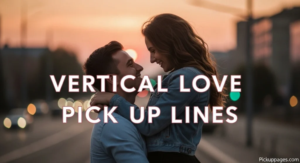 Vertical Love Pick Up Lines