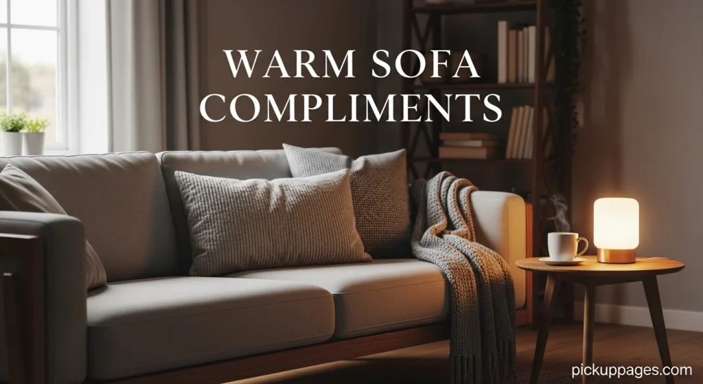 Warm Sofa Compliments