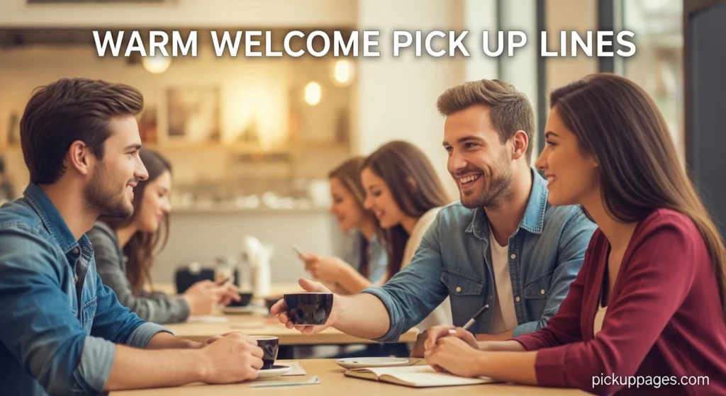 Warm Welcome Pick Up Lines