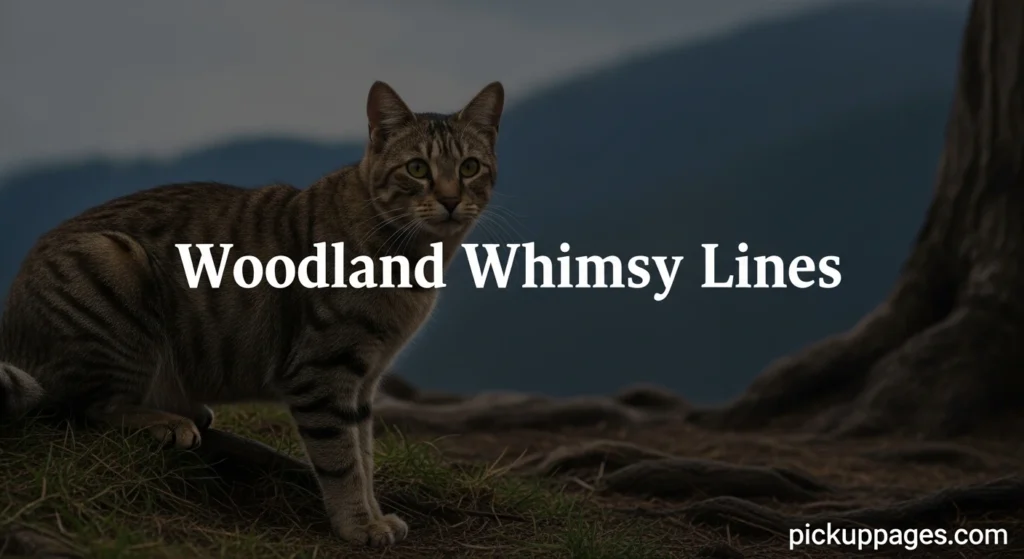 Woodland Whimsy Lines