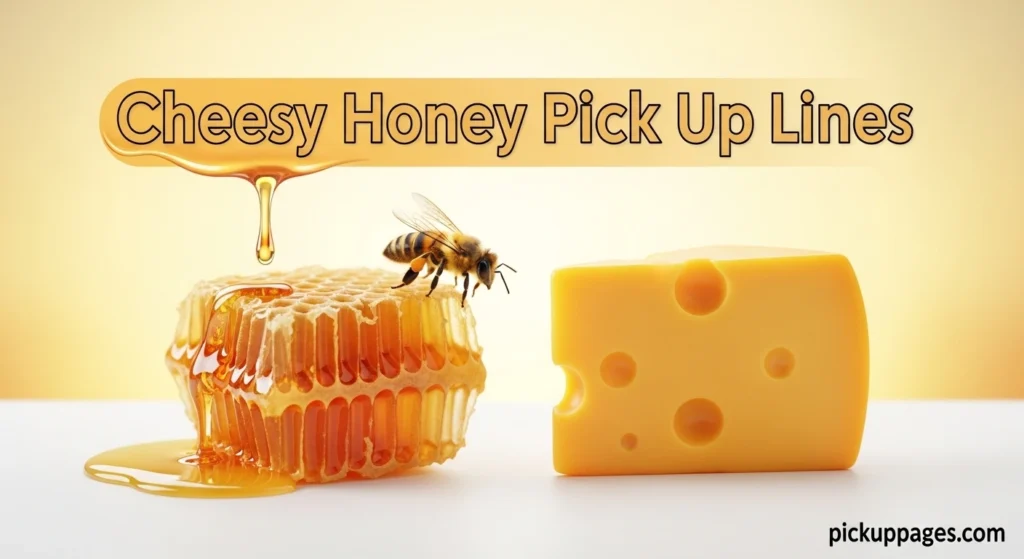 Cheesy Honey Pick Up Lines