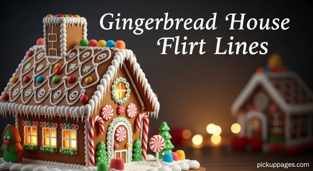 Gingerbread House Flirt Lines