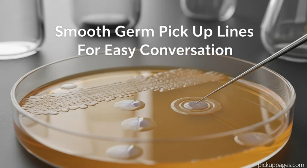 Smooth Germ Pick Up Lines For Easy Conversation