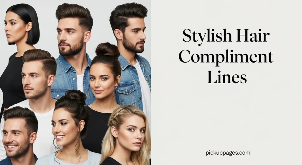 Stylish Hair Compliment Lines
